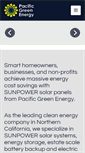 Mobile Screenshot of pacificgreenenergy.com
